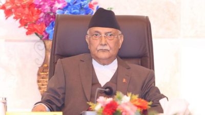 प्रधानमन्त्री केपी शर्मा ओलीले दिए राजीनामा