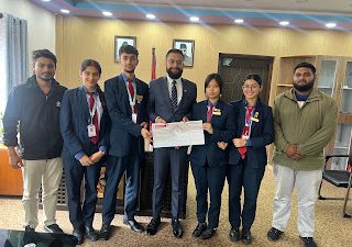 केएमसीले विद्यार्थीमार्फत गर्यो बाढीपीडितलाई २३ लाखभन्दा बढी सहयोग