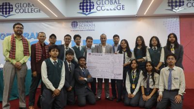 ग्लोबल स्कुल अफ साइन्सका विद्यार्थीहरूद्वारा प्रधानमन्त्री राहत कोषमा १ लाख&hellip;